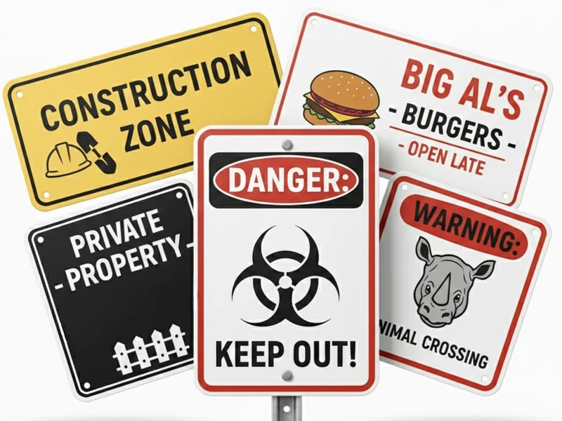 Metal Signs
